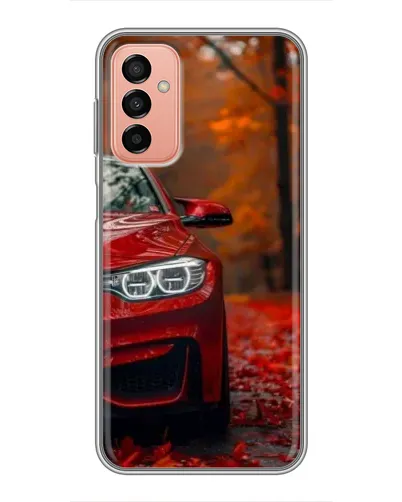 Чехол для Samsung Galaxy M13 с картинкой «Осенняя BMW M4»