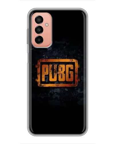 Чехол для Samsung Galaxy M13 с картинкой «PUBG — золотой логотип» Чехол для Samsung Galaxy M13 с картинкой «PUBG — золотой логотип»