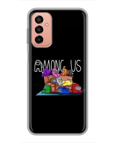 Чохол для Samsung Galaxy M13 з картинкою «Логотип Among Us» Чохол для Samsung Galaxy M13 з картинкою «Логотип Among Us»