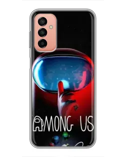 Чохол для Samsung Galaxy M13 з картинкою «Червоний імпостер — макро» Чохол для Samsung Galaxy M13 з картинкою «Червоний імпостер — макро»