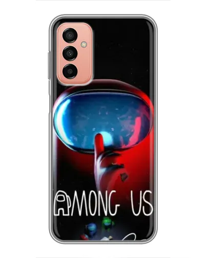Чохол для Samsung Galaxy M13 з картинкою «Червоний імпостер — макро» Чохол для Samsung Galaxy M13 з картинкою «Червоний імпостер — макро»