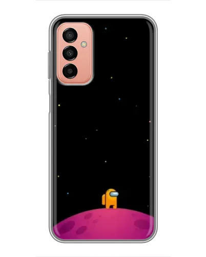 Чохол для Samsung Galaxy M13 з картинкою «Самотній герой на планеті» Чохол для Samsung Galaxy M13 з картинкою «Самотній герой на планеті»