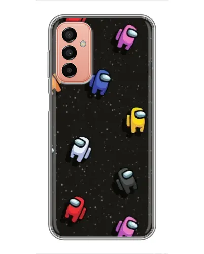 Чохол для Samsung Galaxy M13 з картинкою «Космічний патерн Among Us» Чохол для Samsung Galaxy M13 з картинкою «Космічний патерн Among Us»
