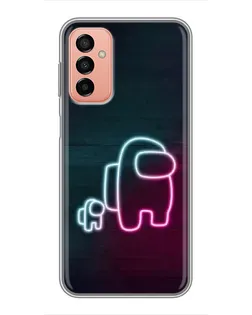 Чохол для Samsung Galaxy M13 з картинкою «Among Us неон-арт» Чохол для Samsung Galaxy M13 з картинкою «Among Us неон-арт»