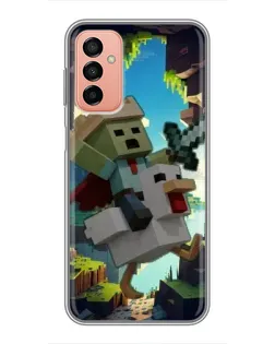 Чехол для Samsung Galaxy M13 с картинкой «Стив и гусь»