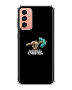Чехол для Samsung Galaxy M13 с картинкой «Алмазная кирка»