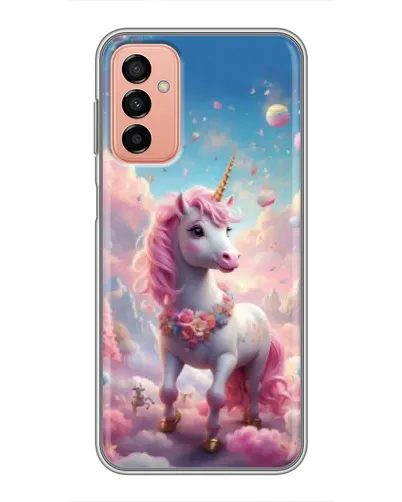 Чохол для Samsung Galaxy M13 з картинкою «Єдиноріг серед хмар» Чохол для Samsung Galaxy M13 з картинкою «Єдиноріг серед хмар»