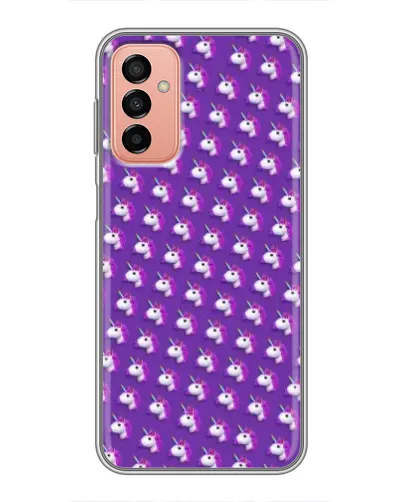 Чохол для Samsung Galaxy M13 з картинкою «Єдинороги на фіолетовому» Чохол для Samsung Galaxy M13 з картинкою «Єдинороги на фіолетовому»