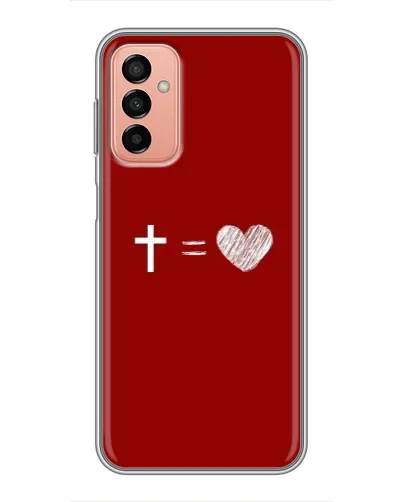 Чехол для Samsung Galaxy M13 с картинкой «Уравнение любви» Чехол для Samsung Galaxy M13 с картинкой «Уравнение любви»