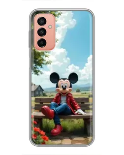 Чохол для Samsung Galaxy M13 з картинкою «Міккі на лавці» Чохол для Samsung Galaxy M13 з картинкою «Міккі на лавці»