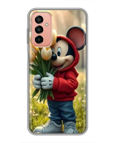 Чохол для Samsung Galaxy M13 з картинкою «Міккі з тюльпанами» Чохол для Samsung Galaxy M13 з картинкою «Міккі з тюльпанами»