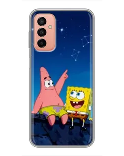 Чохол для Samsung Galaxy M13 з картинкою «Губка Боб та Патрік вночі» Чохол для Samsung Galaxy M13 з картинкою «Губка Боб та Патрік вночі»