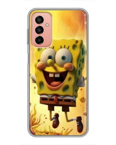 Чохол для Samsung Galaxy M13 з картинкою «Губка Боб стрибає» Чохол для Samsung Galaxy M13 з картинкою «Губка Боб стрибає»