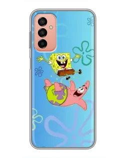 Чохол для Samsung Galaxy M13 з картинкою «Спанч Боб та Патрік» Чохол для Samsung Galaxy M13 з картинкою «Спанч Боб та Патрік»