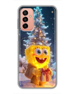 Чохол для Samsung Galaxy M13 з картинкою «Різдвяний Спанч Боб» Чохол для Samsung Galaxy M13 з картинкою «Різдвяний Спанч Боб»