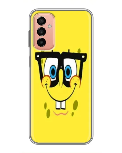 Чохол для Samsung Galaxy M13 з картинкою «Мінімалістичний Спанч Боб» Чохол для Samsung Galaxy M13 з картинкою «Мінімалістичний Спанч Боб»