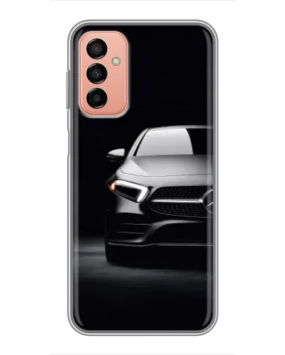 Чехол для Samsung Galaxy M13 с картинкой «Свет фар Mercedes»