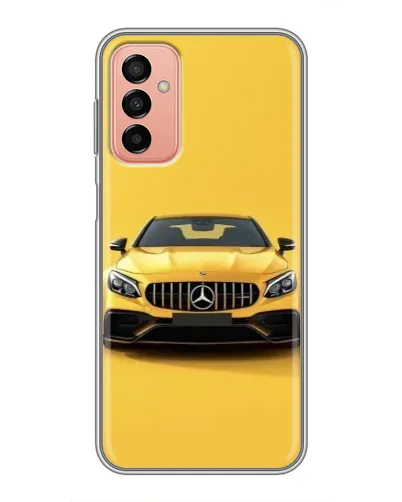 Чехол для Samsung Galaxy M13 с картинкой «Желтый Mercedes GT»
