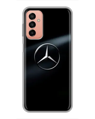 Чехол для Samsung Galaxy M13 с картинкой «Mercedes на металле» Чехол для Samsung Galaxy M13 с картинкой «Mercedes на металле»