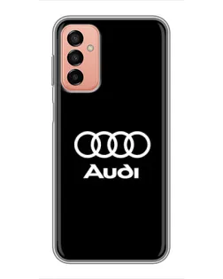 Чехол для Samsung Galaxy M13 с картинкой «Классическое лого Audi»