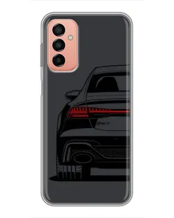 Чехол для Samsung Galaxy M13 с картинкой «Задняя часть Audi — арт»