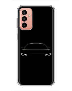 Чехол для Samsung Galaxy M13 с картинкой «Взгляд Audi в темноте»