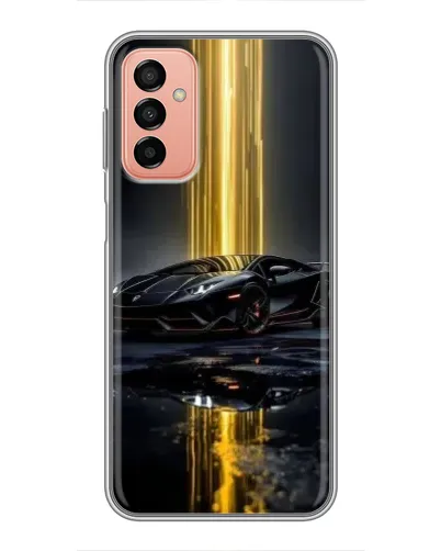 Чехол для Samsung Galaxy M13 с картинкой «Ночной Lamborghini драйв»