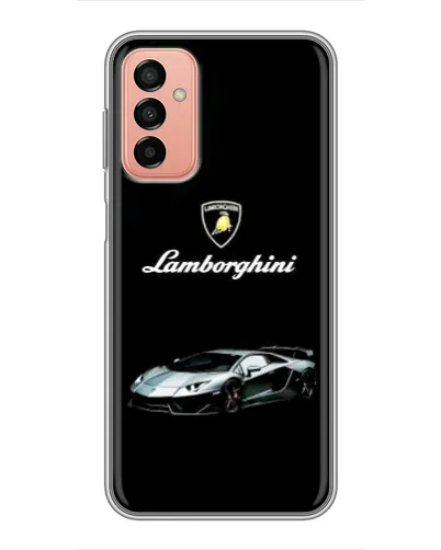 Чехол для Samsung Galaxy M13 с картинкой «Логотип Lamborghini классика»
