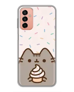 Чехол для Samsung Galaxy M13 с картинкой «Пушин с кексом» Чехол для Samsung Galaxy M13 с картинкой «Пушин с кексом»
