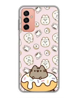 Чехол для Samsung Galaxy M13 с картинкой «Пушин на пончике» Чехол для Samsung Galaxy M13 с картинкой «Пушин на пончике»