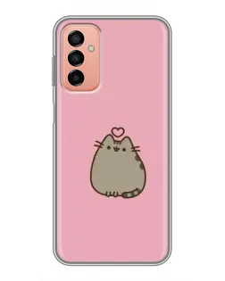 Чехол для Samsung Galaxy M13 с картинкой «Pusheen сердце» Чехол для Samsung Galaxy M13 с картинкой «Pusheen сердце»