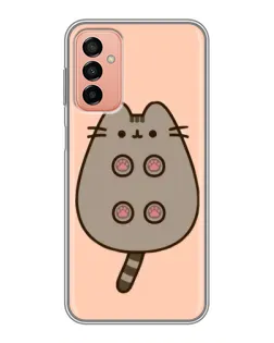 Чехол для Samsung Galaxy M13 с картинкой «Пушин пузиком кверху» Чехол для Samsung Galaxy M13 с картинкой «Пушин пузиком кверху»