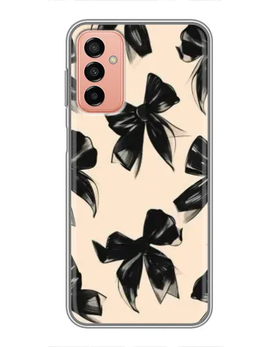 Чохол для Samsung Galaxy M13 з картинкою «Патерн чорні банти» Чохол для Samsung Galaxy M13 з картинкою «Патерн чорні банти»