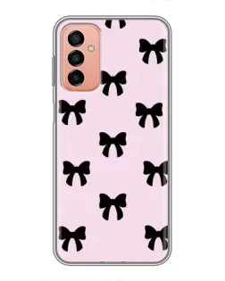 Чохол для Samsung Galaxy M13 з картинкою «Чорні банти Coquette» Чохол для Samsung Galaxy M13 з картинкою «Чорні банти Coquette»