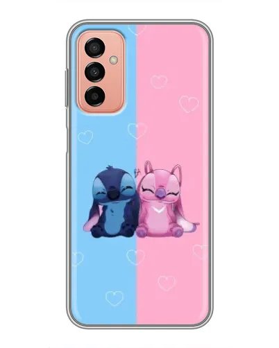 Чохол для Samsung Galaxy M13 з картинкою «Stitch та Angel Love» Чохол для Samsung Galaxy M13 з картинкою «Stitch та Angel Love»