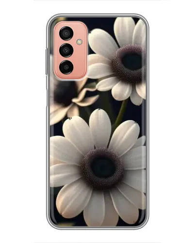 Чохол для Samsung Galaxy M13 з картинкою «Білі маргаритки макро»
