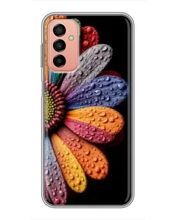 Чохол для Samsung Galaxy M13 з картинкою «Райдужна квітка» Чохол для Samsung Galaxy M13 з картинкою «Райдужна квітка»