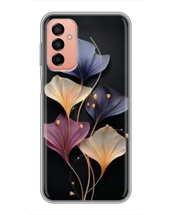 Чохол для Samsung Galaxy M13 з картинкою «Лілові квіти грації» Чохол для Samsung Galaxy M13 з картинкою «Лілові квіти грації»