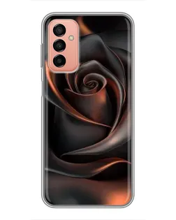 Чохол для Samsung Galaxy M13 з картинкою «Шовкова чорна троянда» Чохол для Samsung Galaxy M13 з картинкою «Шовкова чорна троянда»