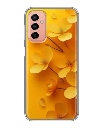 Чохол для Samsung Galaxy M13 з картинкою «Золоті пелюстки»