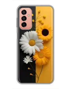 Чохол для Samsung Galaxy M13 з картинкою «Соняшник та ромашка» Чохол для Samsung Galaxy M13 з картинкою «Соняшник та ромашка»