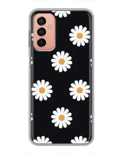 Чохол для Samsung Galaxy M13 з картинкою «Ромашки на чорному» Чохол для Samsung Galaxy M13 з картинкою «Ромашки на чорному»