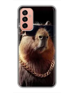 Чохол для Samsung Galaxy M13 з картинкою «Капібара золотий ланцюг» Чохол для Samsung Galaxy M13 з картинкою «Капібара золотий ланцюг»