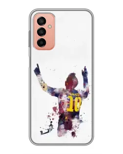 Чехол для Samsung Galaxy M13 с картинкой «Акварельный Месси Барселона» Чехол для Samsung Galaxy M13 с картинкой «Акварельный Месси Барселона»