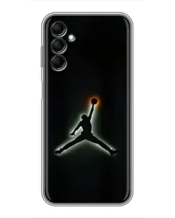 Чехол для Samsung Galaxy M14 5g (M146) с картинкой «Jordan Gradient Logo»