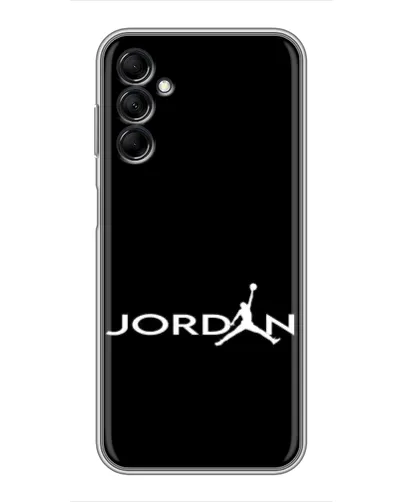 Чехол для Samsung Galaxy M14 5g (M146) с картинкой «Jordan White Logo»
