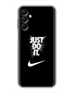 Чехол для Samsung Galaxy M14 5g (M146) с картинкой «Текстовый принт Nike» Чехол для Samsung Galaxy M14 5g (M146) с картинкой «Текстовый принт Nike»