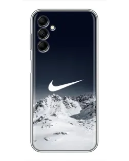 Чехол для Samsung Galaxy M14 5g (M146) с картинкой «Nike — зимние горы» Чехол для Samsung Galaxy M14 5g (M146) с картинкой «Nike — зимние горы»