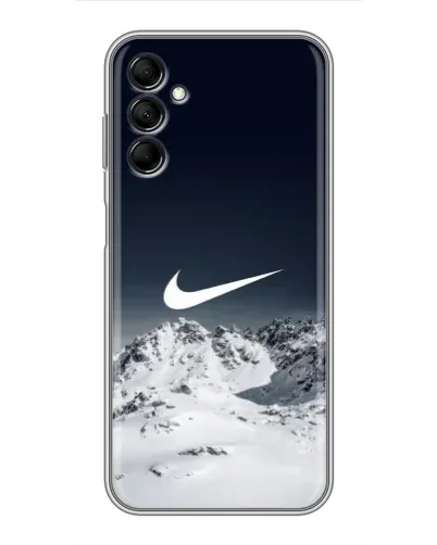 Чехол для Samsung Galaxy M14 5g (M146) с картинкой «Nike — зимние горы» Чехол для Samsung Galaxy M14 5g (M146) с картинкой «Nike — зимние горы»