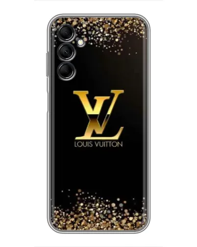 Чехол для Samsung Galaxy M14 5g (M146) с картинкой «LV — золотые искры»